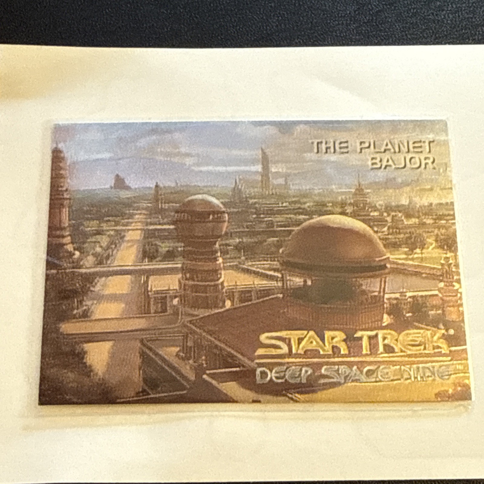 The Planet Bajor - 1993 Skybox Star Trek Deep Space Nine SP1