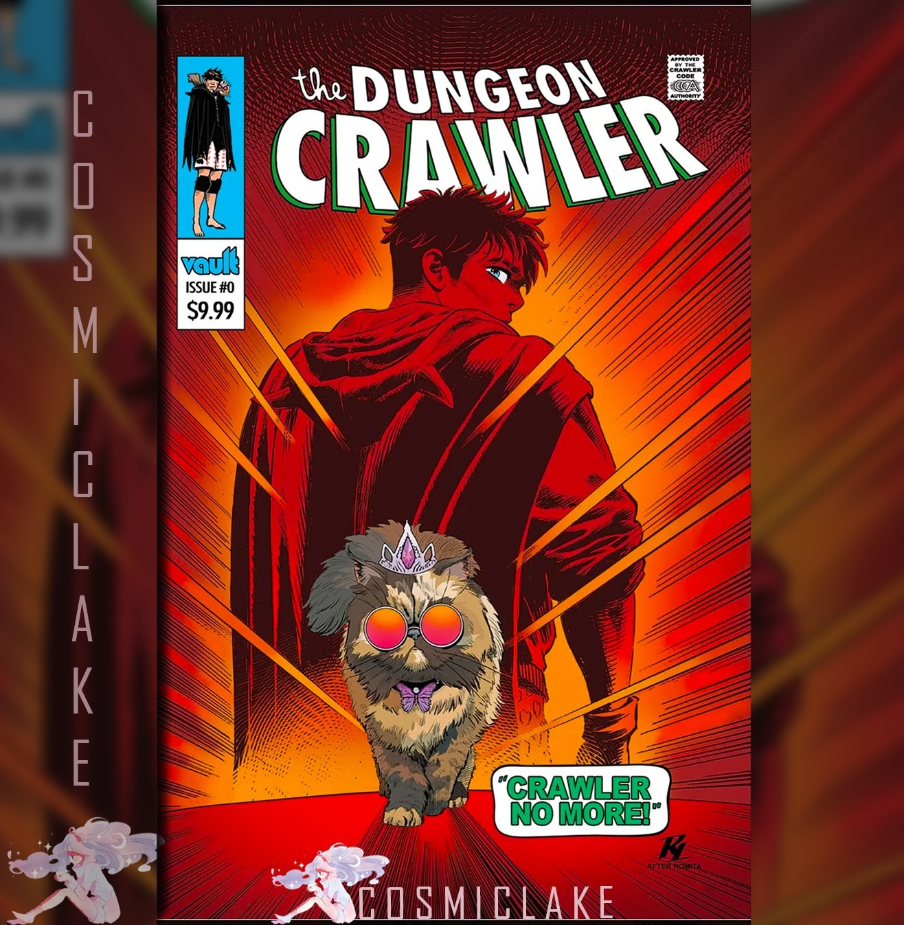Dungeon Crawler Carl Nycc ASM No More Homage Variant Presale 10/25☆