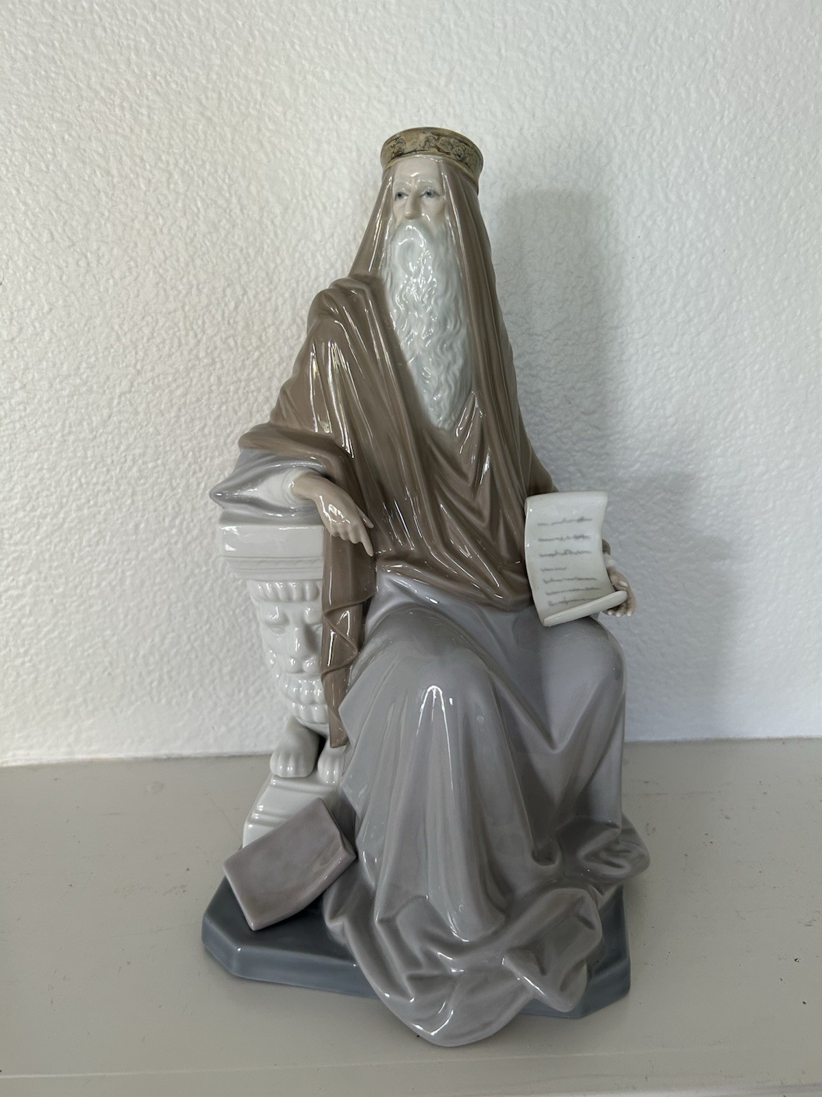 Lladro 5168 King Solomon Porcelain Figurine Francisco Catalá No Box