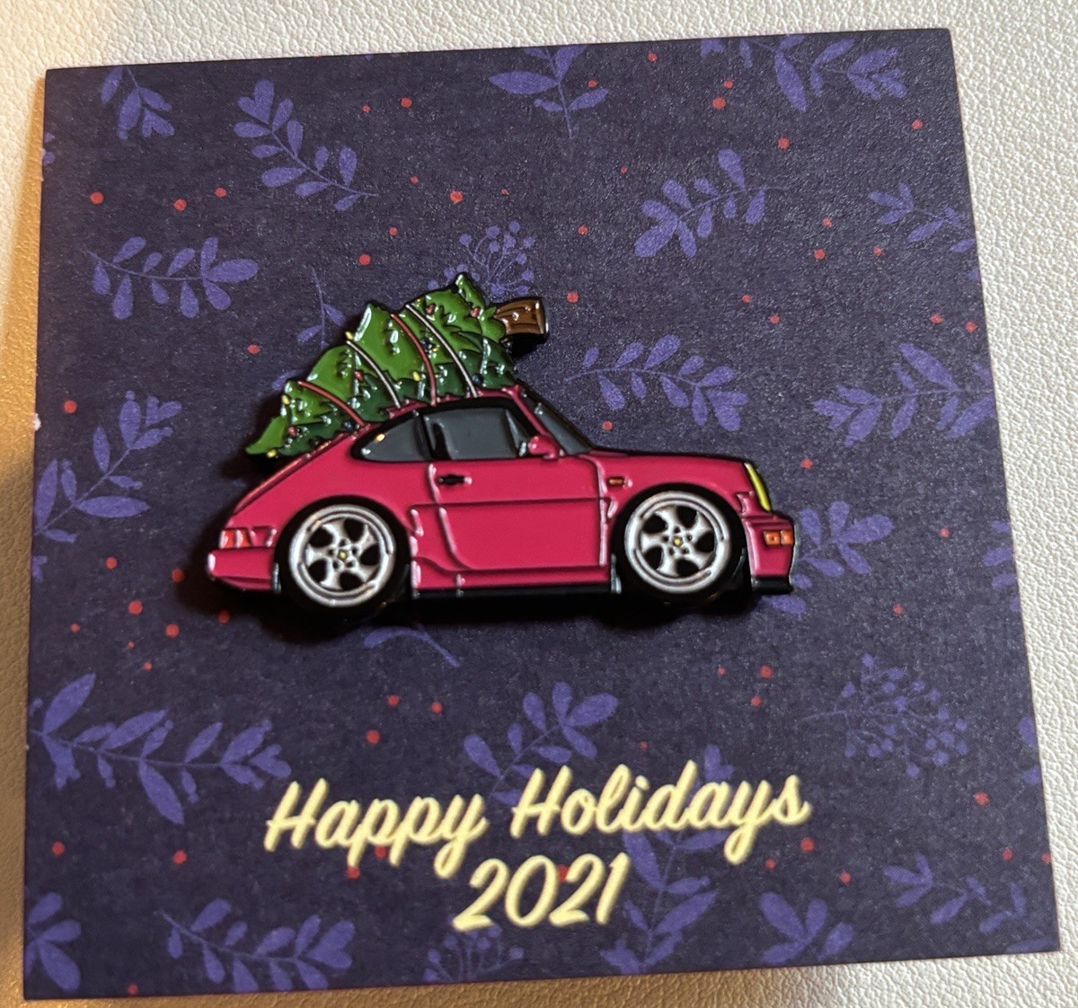 Leen Customs Pin Leenmas 2021 Rubystone Porsche 911 LE #20/100 Sold Out 🔥🔥
