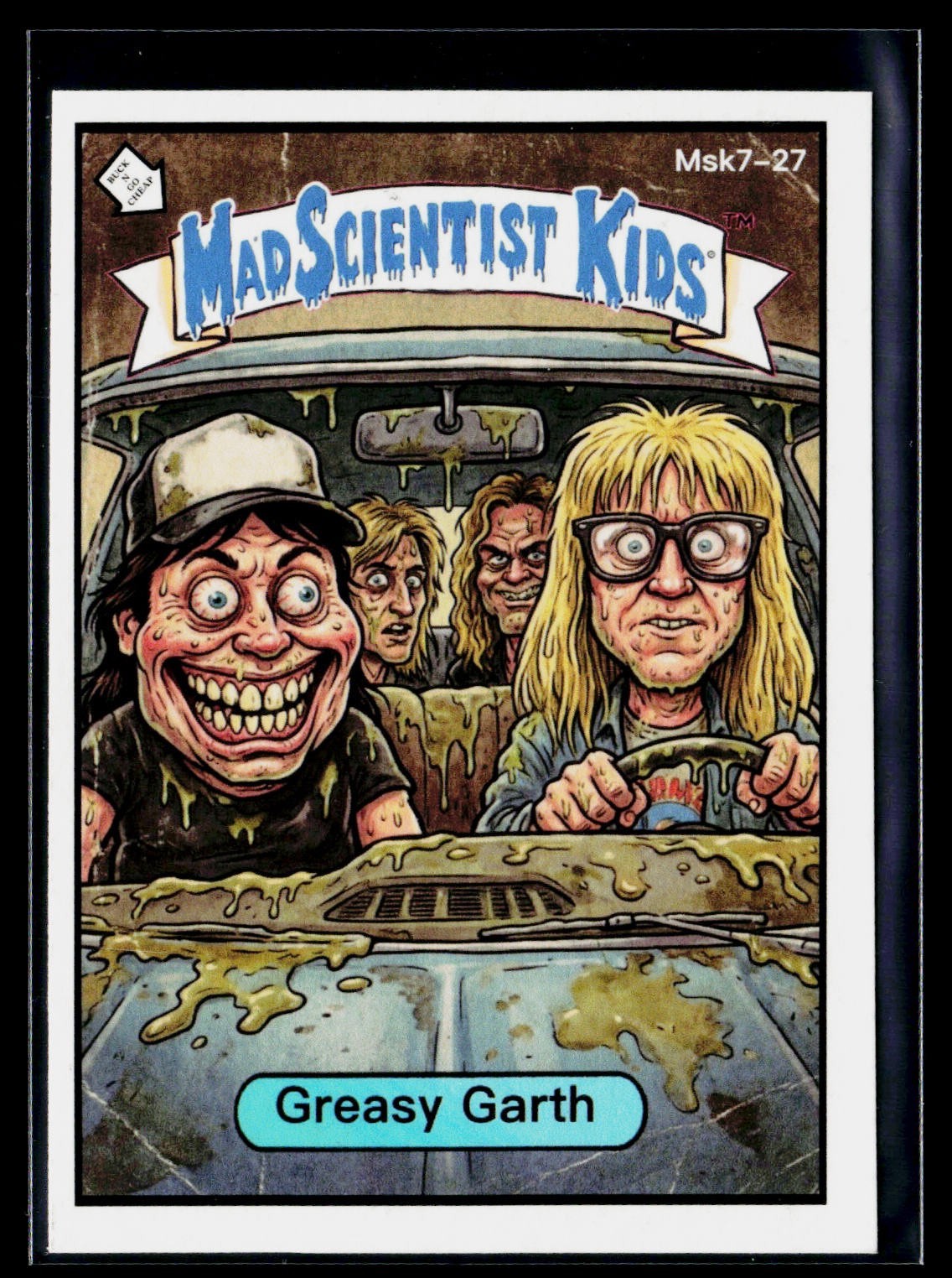 Mad Scientist 40K KIDS GPK SPOOF CHASE /14 MSK7-27 Bill & Ted\'s Adventure