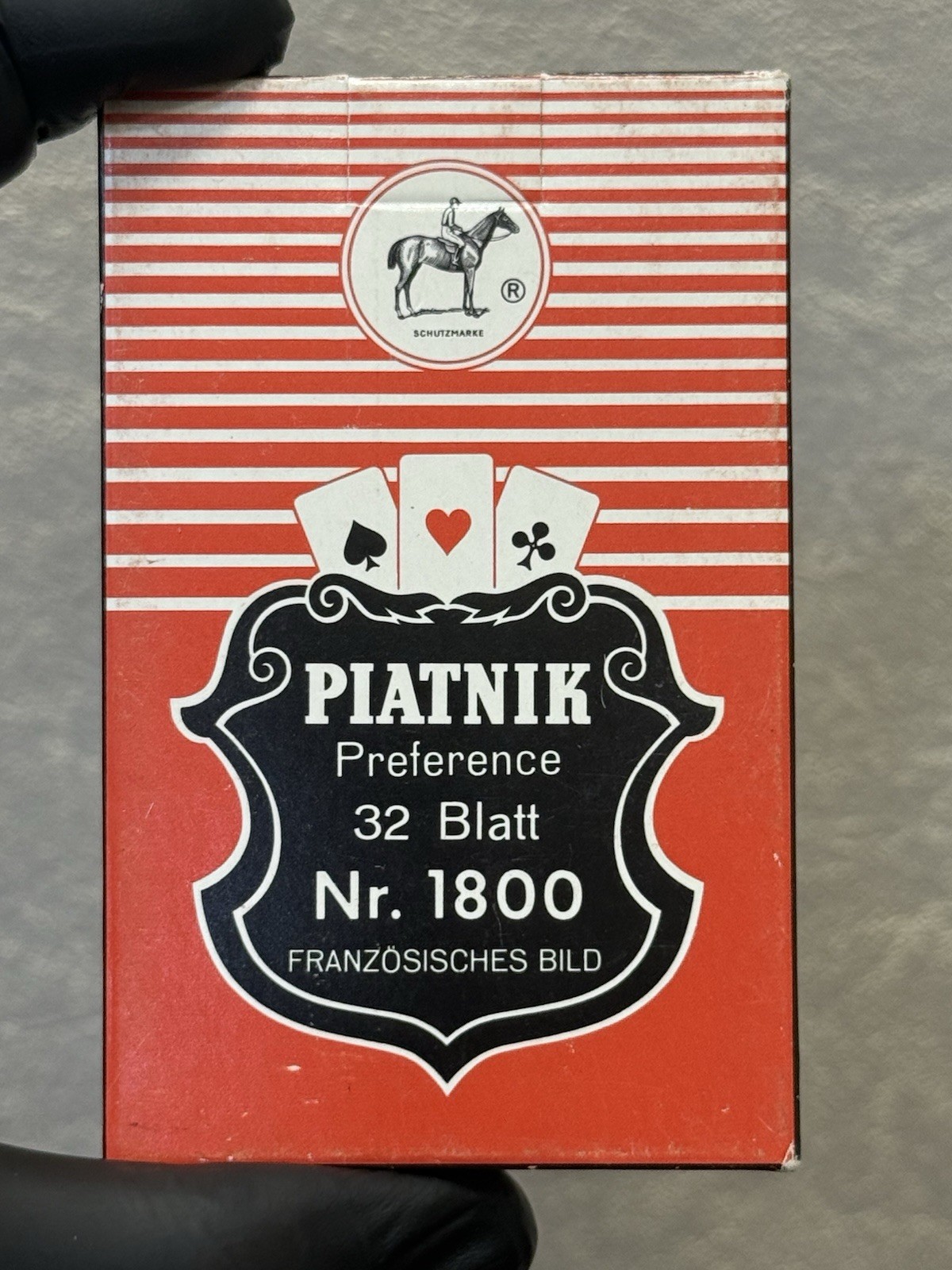 Vintage Piatnik Preference Playing Cards No. 1800 - 32 Blatt - Wien