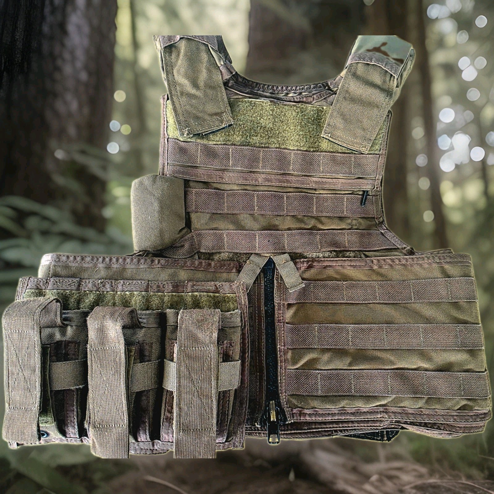Pre-MSA Paraclete Releasable Modular Vest -  RMV0019-05, Old-Gen, Coyote Brown