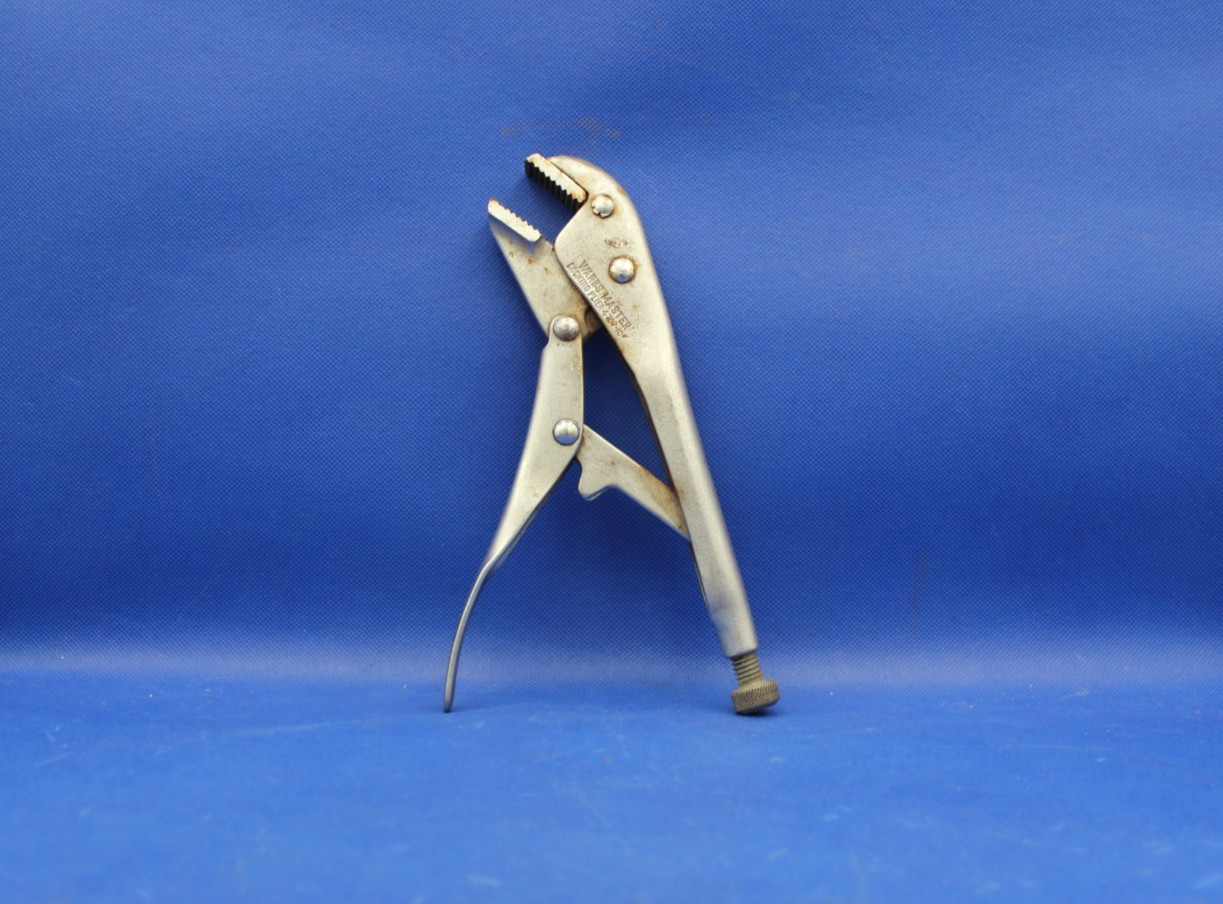 VINTAGE WARDS MASTER 4707 LOCKING PLIERS 10 INCH VISE GRIPS
