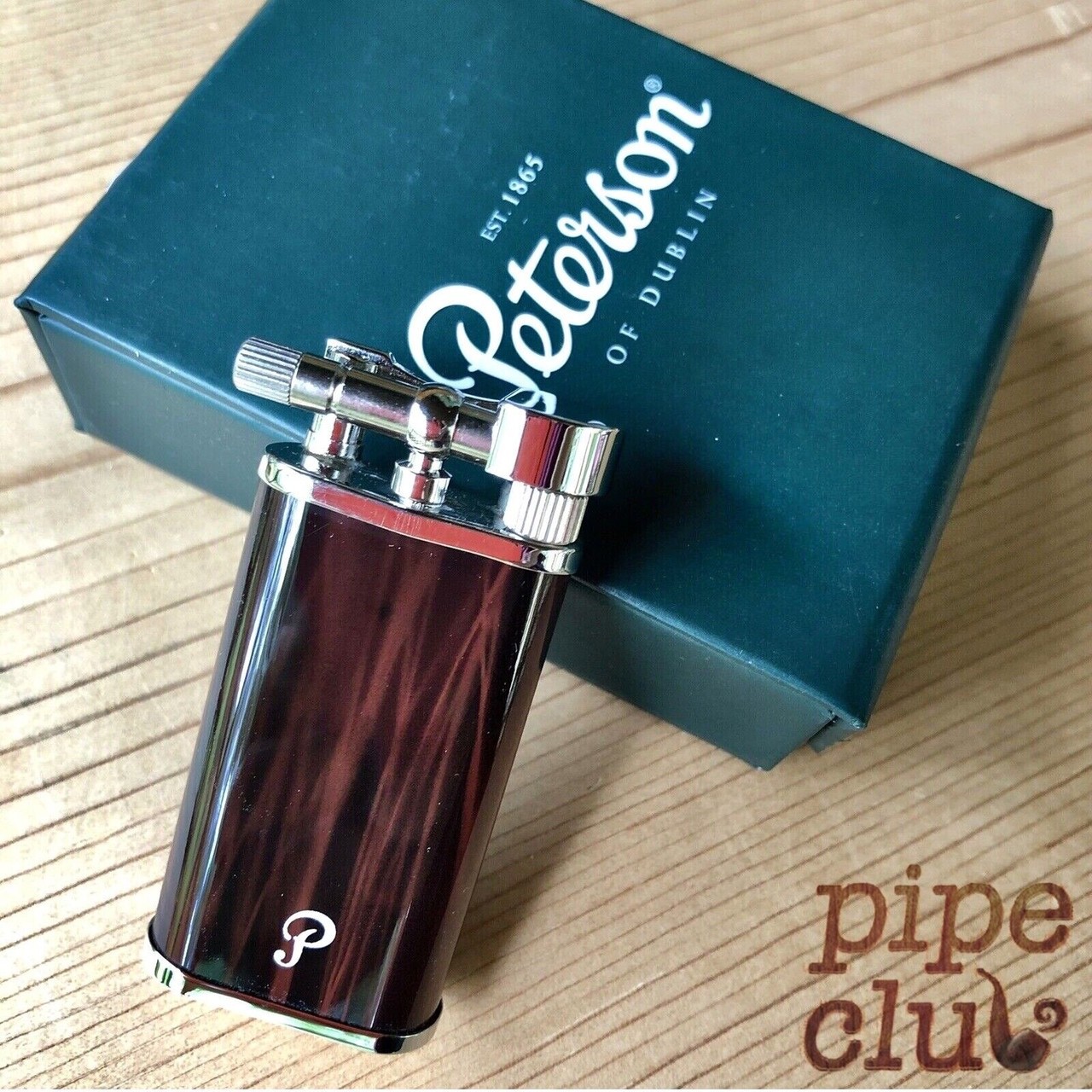 Peterson Brown Pipe Lighter