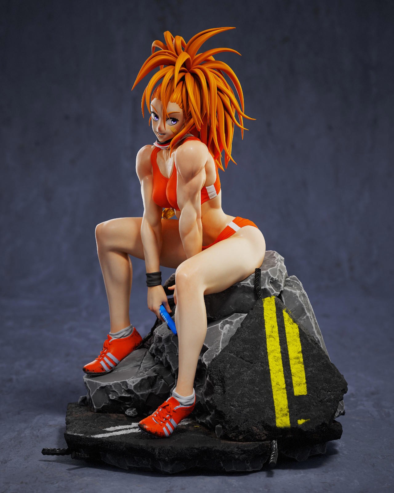 Mizuki One Punch Man | 1/6 Unpainted Resin Kit | Hero Association Display Model