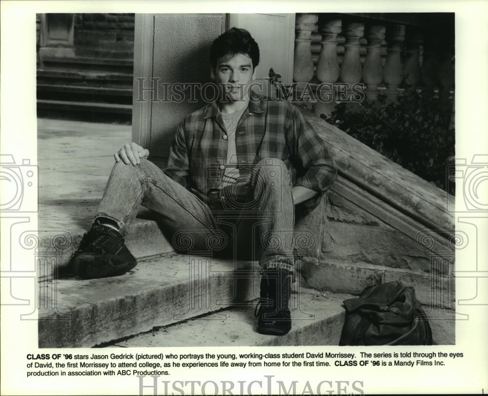 1996 Press Photo Jason Gedrick as David Morrissey in 1996 Press Photo Jason Gedrick as David Morrissey in