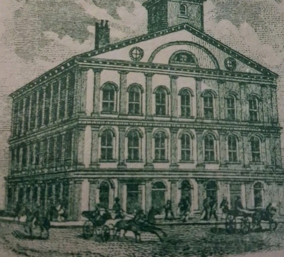 SLING'S 🪙 1879 Antique Check Faneuil Hall National Bank Boston Massachusetts 