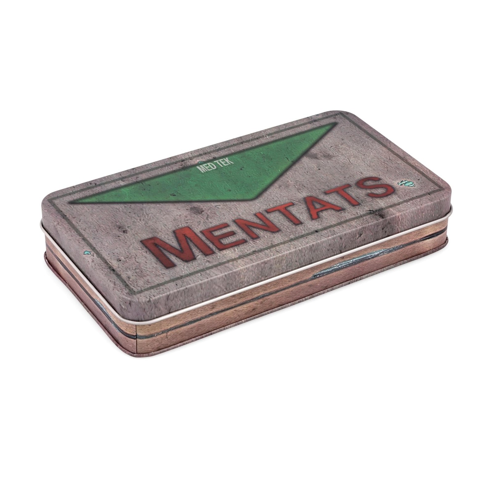 Fallout Mentats Storage Tin Replica | Metal Trinket Dish Organizer For Jewelr...