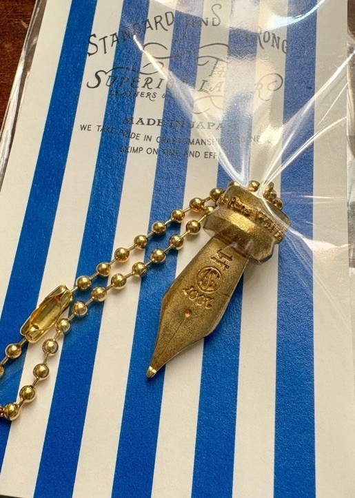 The Superior Labor TSL  Kurashiki Brass Charm Tag Traveler's Notebook  Japan New
