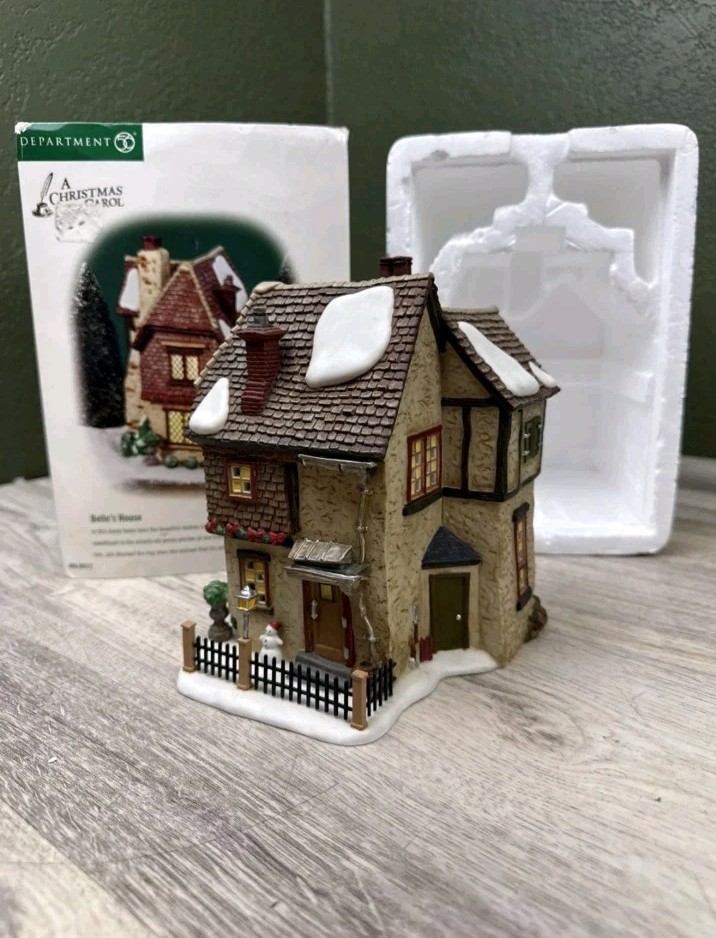 Dept 56 Dickens Village A Christmas Carol Belle\'s House #58512