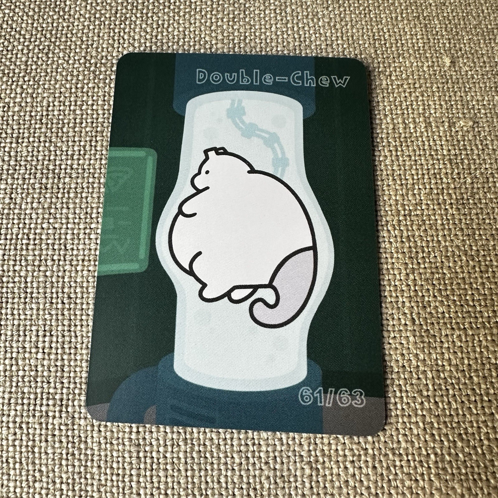Puffy Parody Pudgemon Full Belly Art Trading Card Double Chew 61/63 2nd Edition Puffy Parody Pudgemon Full Belly Art Trading Card Double Chew 61/63 2nd Edition