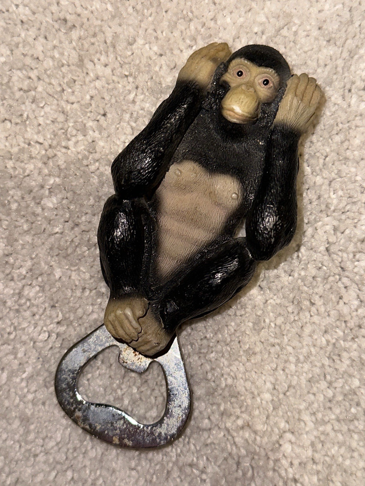 🔥Vintage Hear No Evil Monkey Bottle Opener - COLLECTIBLE Gift Wow 