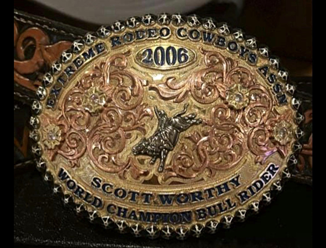 Rodeo Trophy buckle 2006 Bullriding Champion Rodeo Trophy buckle 2006 Bullriding Champion