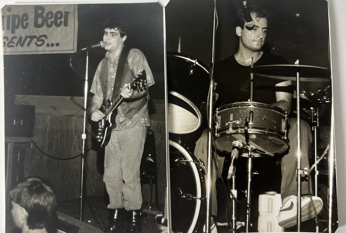 Vintage 5x7 Kodak B&W Concert Photos Punk Rock Band Live Performance Lot 2 Vintage 5x7 Kodak B&W Concert Photos Punk Rock Band Live Performance Lot 2