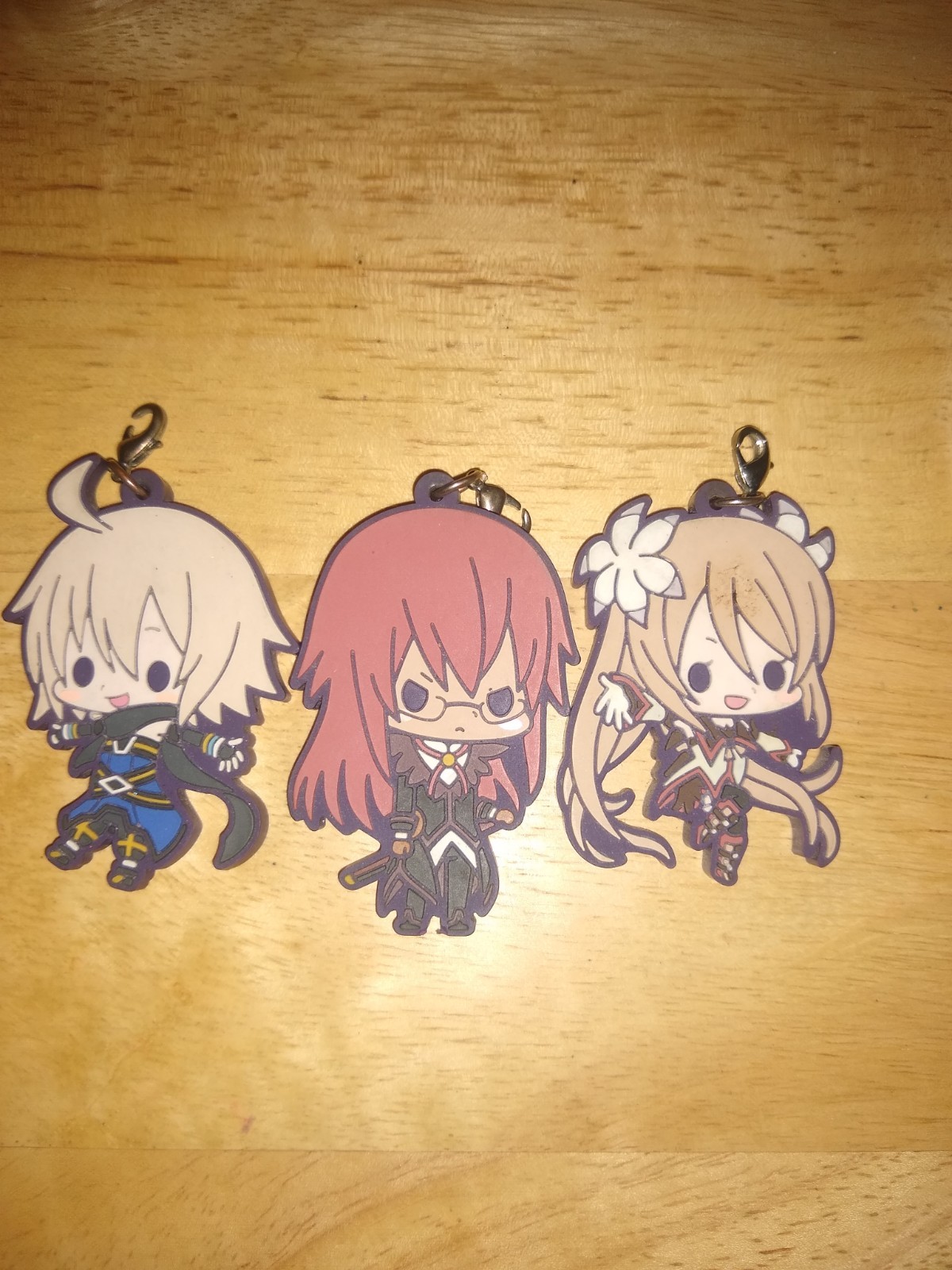 Tales of Symphonia Emil Marta Richter Alice Keychain Set Official Chibi Lot
