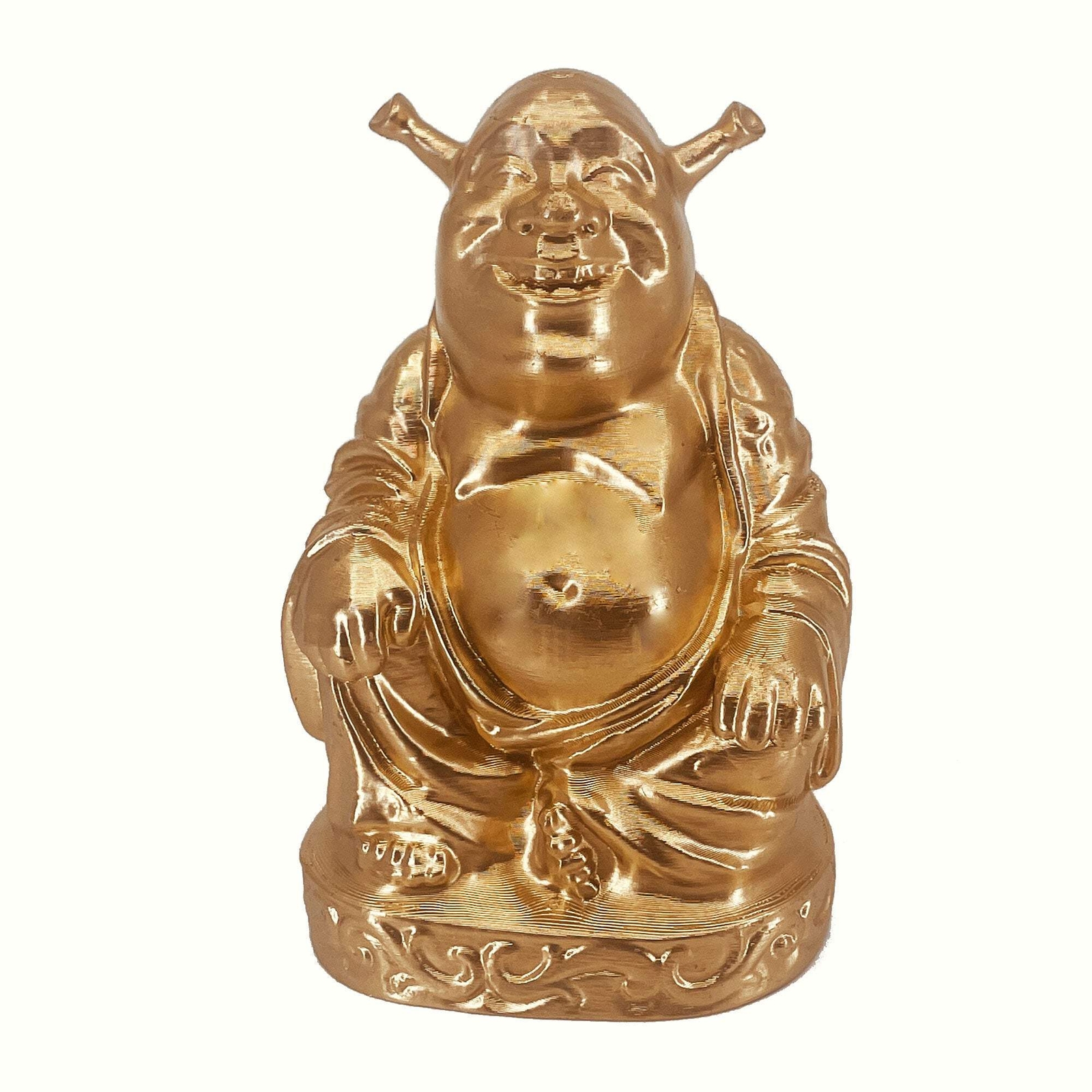 Shrek Buddha | Brilliant Gold