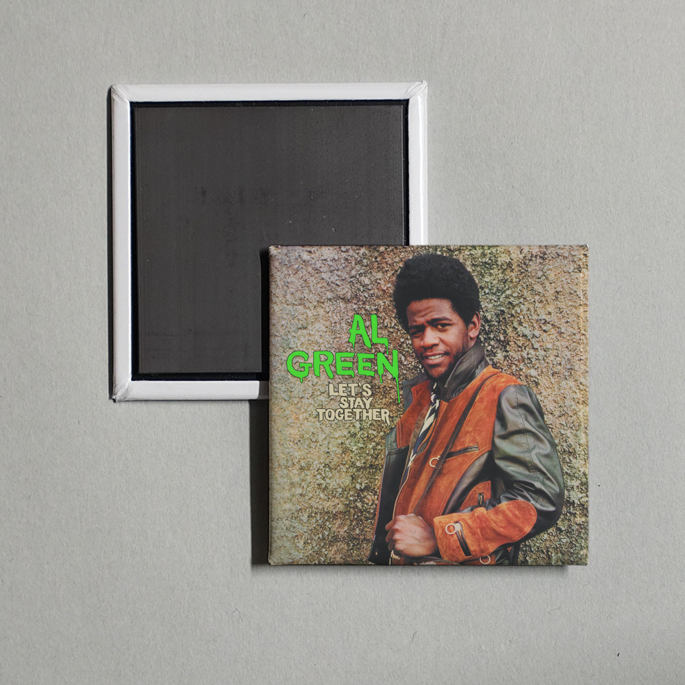 Al Green - Let\'s Stay Together Album Cover Locker Fridge Magnet