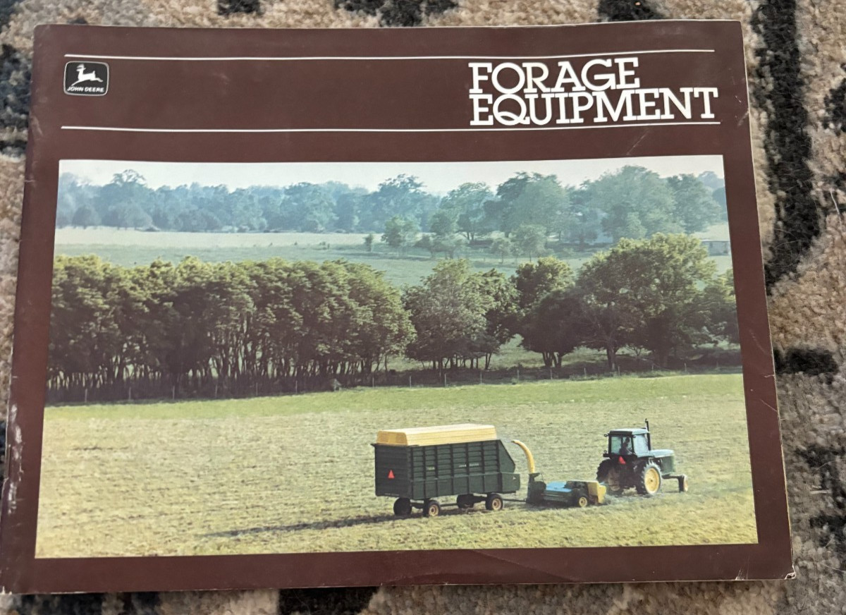 John Deere Forage Equipment For 1983 Brochure PECK25
