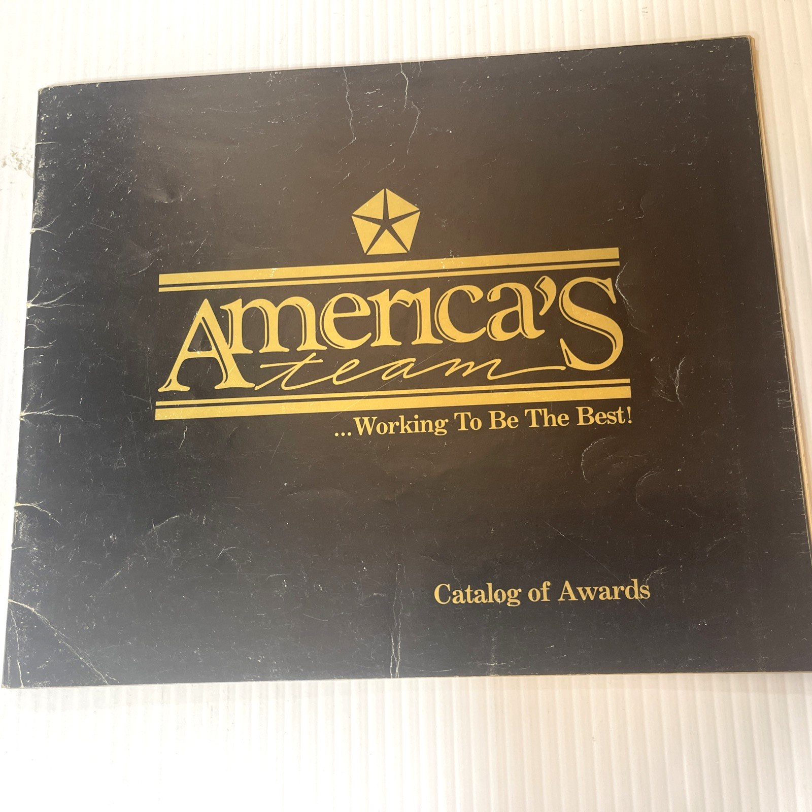 Vintage Chrysler America\'s Team Awards Catalog Service Parts Employee Incentive