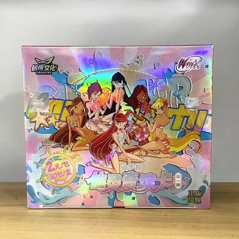 Winx Club Fairy Spirit Wonderland Card Anime Collection Trading Card Booster Box
