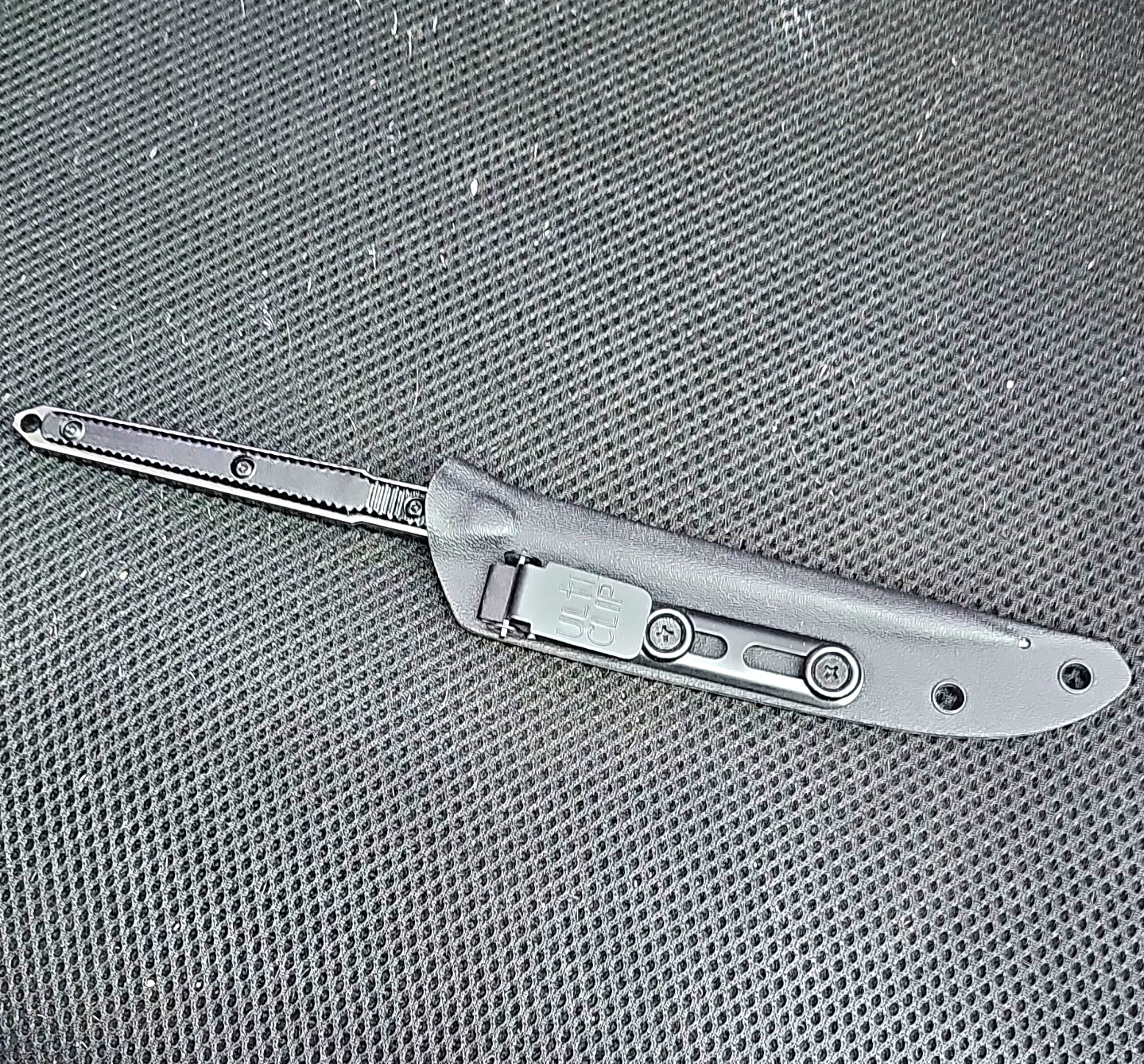 Boot Combat Fixed Blade Knife Over 5in Stainless Needle Point Full Tang, Sheath