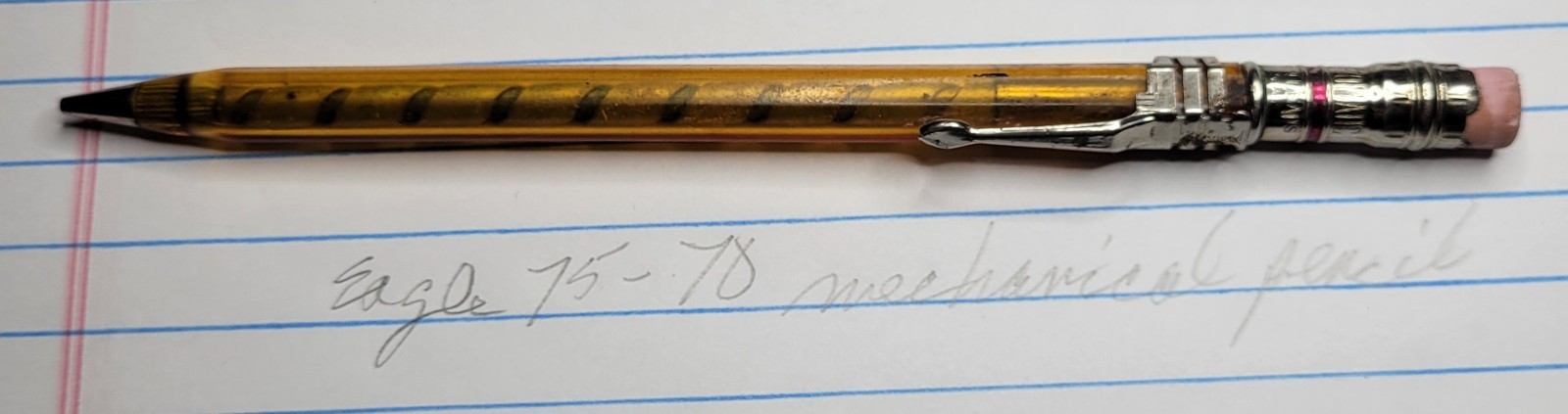 Vintage Eagle Automatic Pencil 75-70 - Extra-Thin Lead