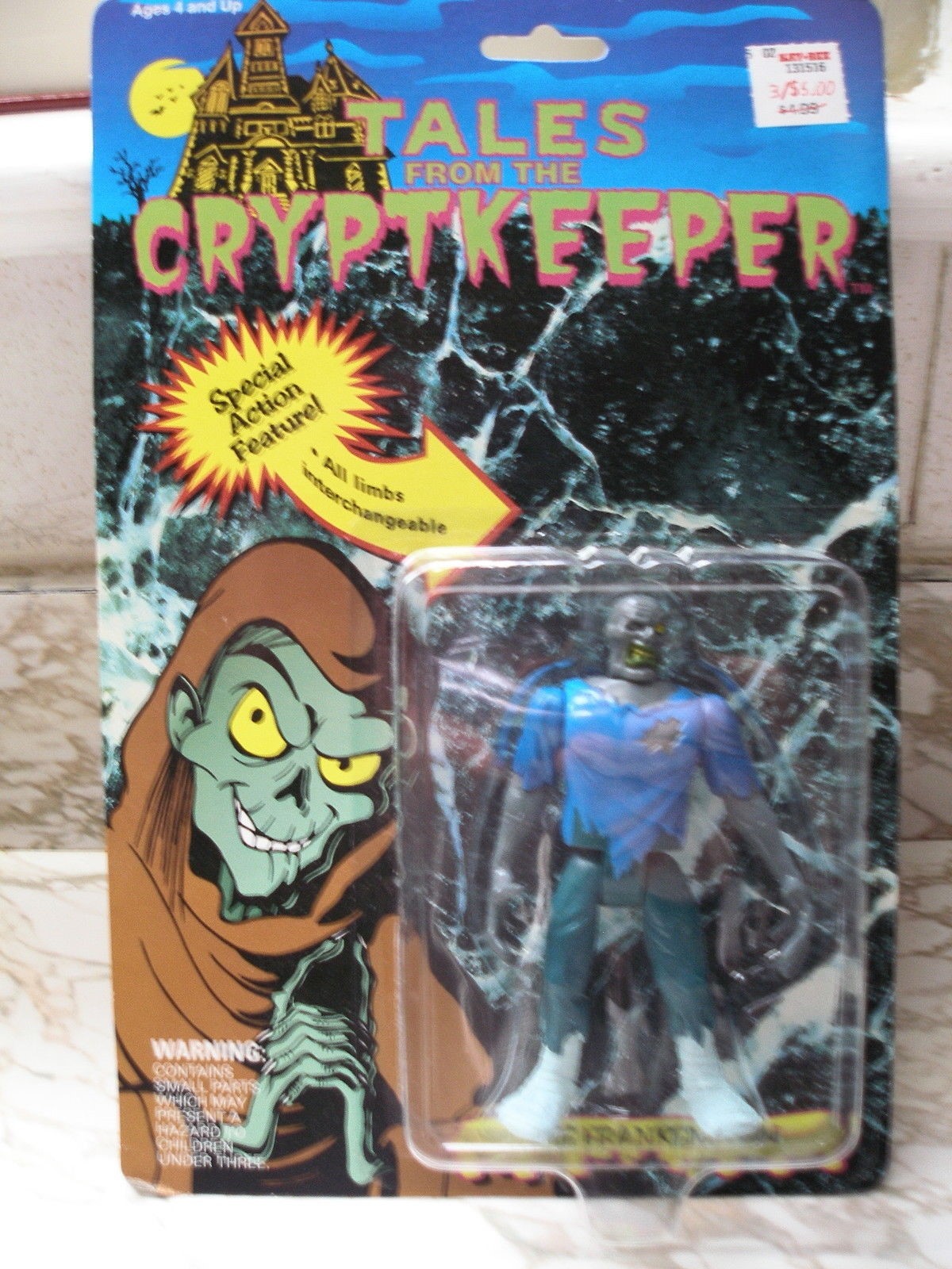 1993 Tales from the Cryptkeeper : The Frankenstein Ace, New in Package