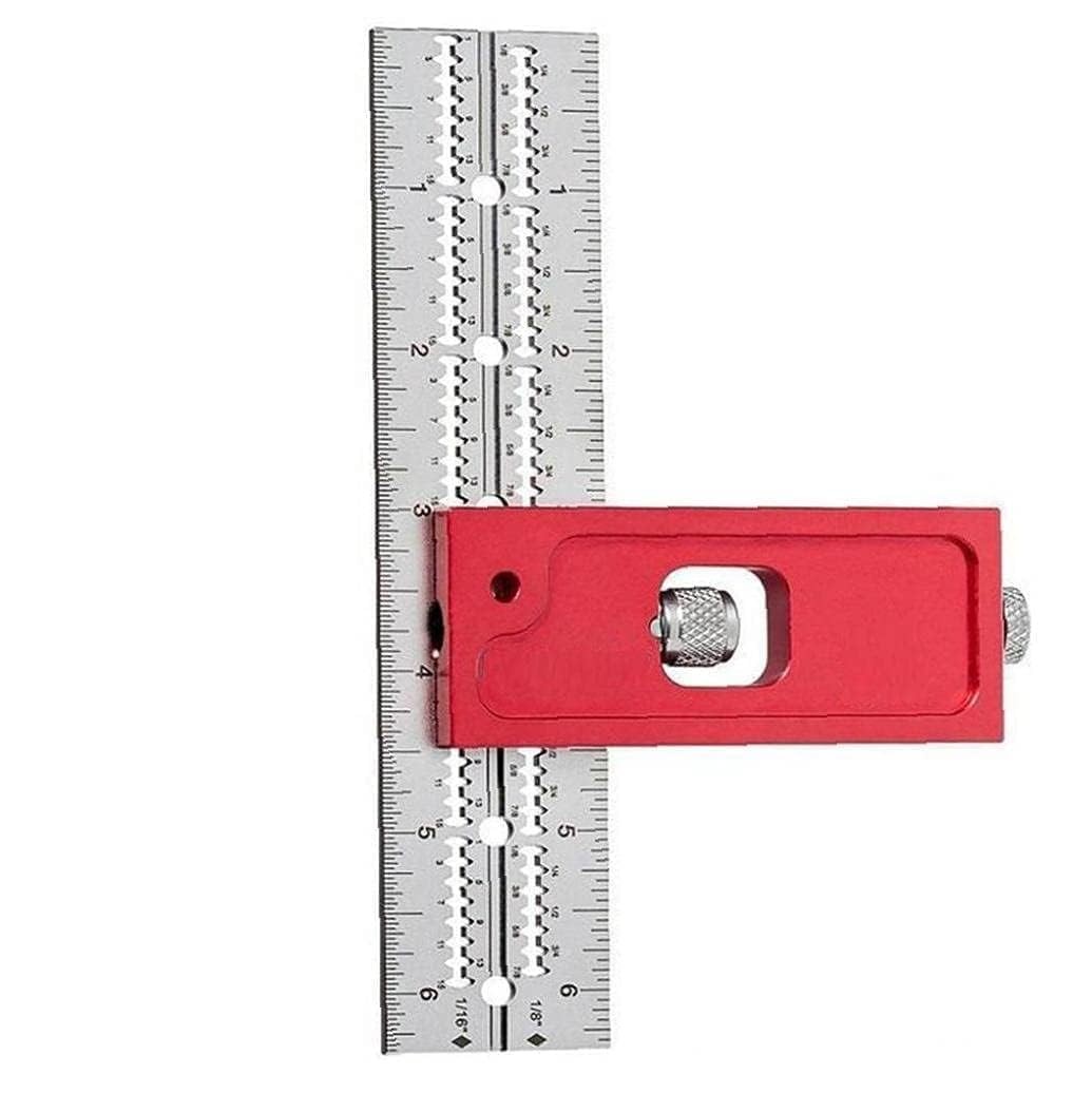 Red Combination Square Set Woodworking Joinery Measuring Ruler Carpenter Red Combination Square Set Woodworking Joinery Measuring Ruler Carpenter