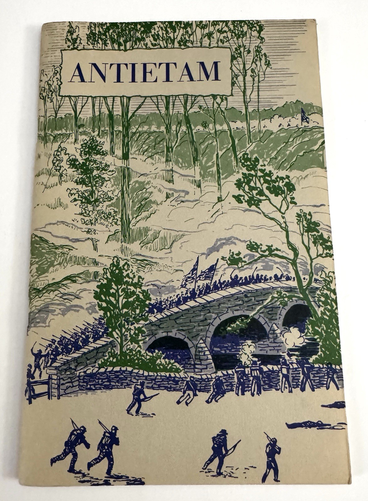 Vtg National Park Service Handbook Antietam Civil War Battle