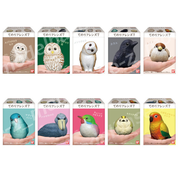 Tenori Friends Part.7 BANDAI Collection Toy 10pcs Full Comp Set animal New Japan