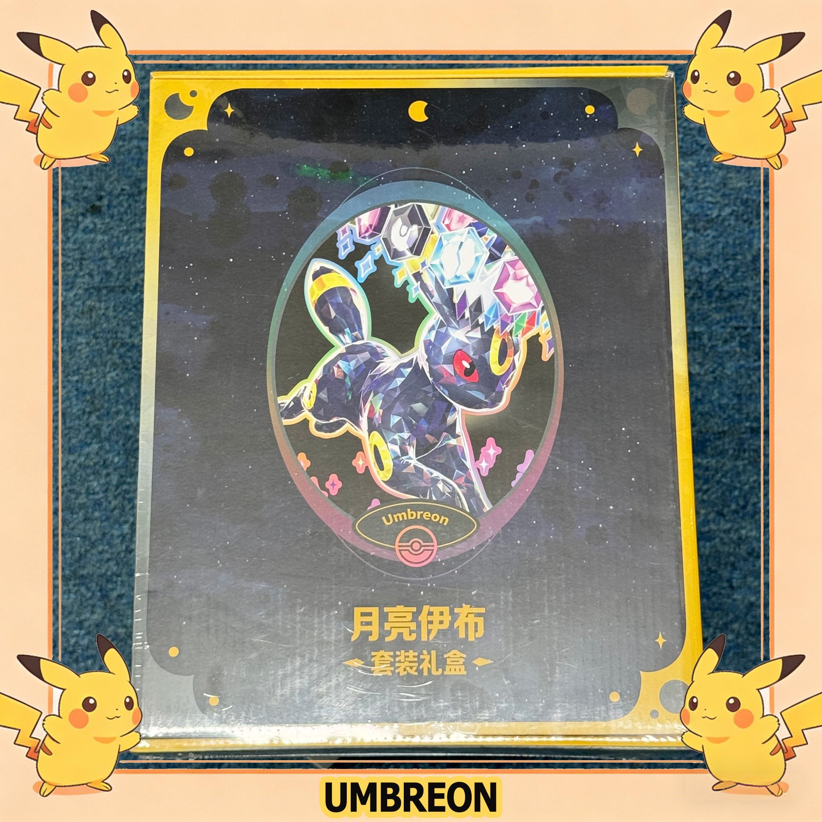Pokémon TCG: Terastal Grand Gathering Binder Gift Box Umbreon New Sealed US