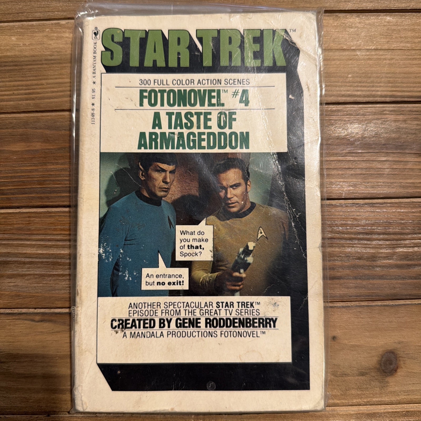 Star Trek Fotonovel #4 A Taste Of Armageddon Paperback By Gene Roddenberry
