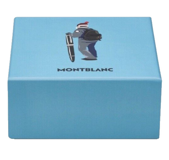 NEW MONTBLANC CRYSTAL PAPERWEIGHT HAPPY HOLIDAY COLLECTION SCENIC 2 #133182~$370
