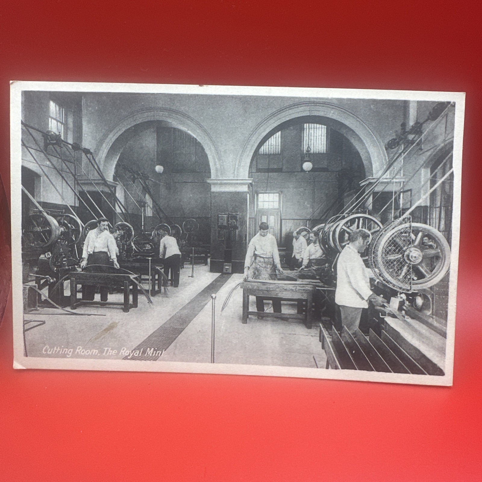 Vintage 1900s Royal Mint London Postcard LOT of 8 Gold Silver Coining Industry