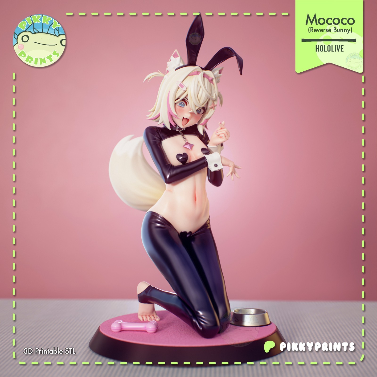 Mococo Abyssgard | Reverse Bunny Edition | UNPAINTED | 1/8 Scale Resin Kit