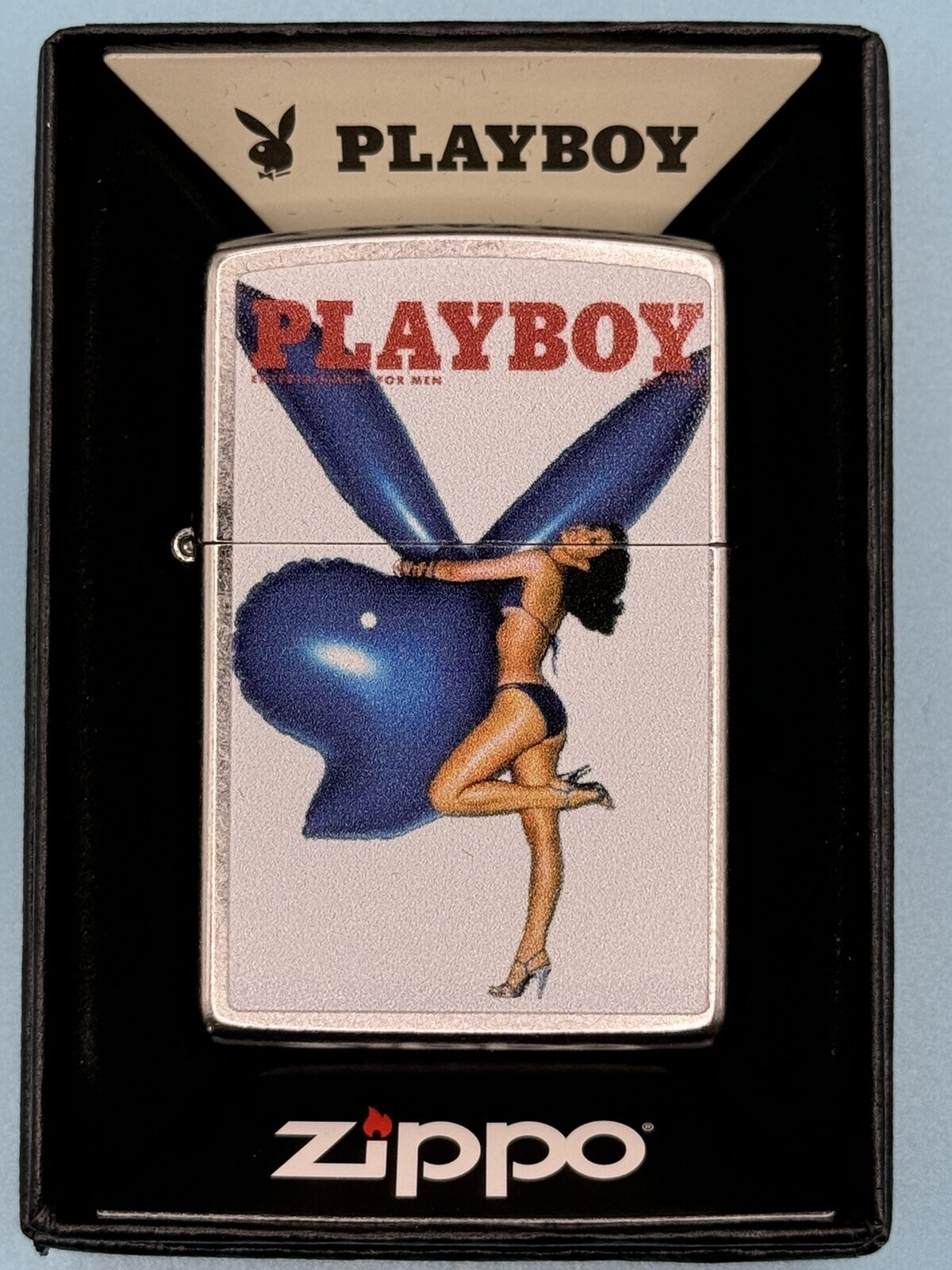 Playboy Magazine Cover Vintage July 1977 Zippo Lighter NEW Rare Pinup