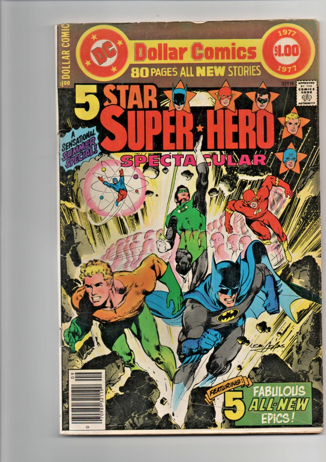 DC Special Series #1 5 Star Super-Hero Spectacular DC Comics 1977 F+
