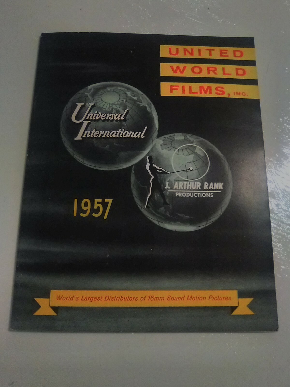 Vintage Universal International 1957 United World Films INC. Magazine 