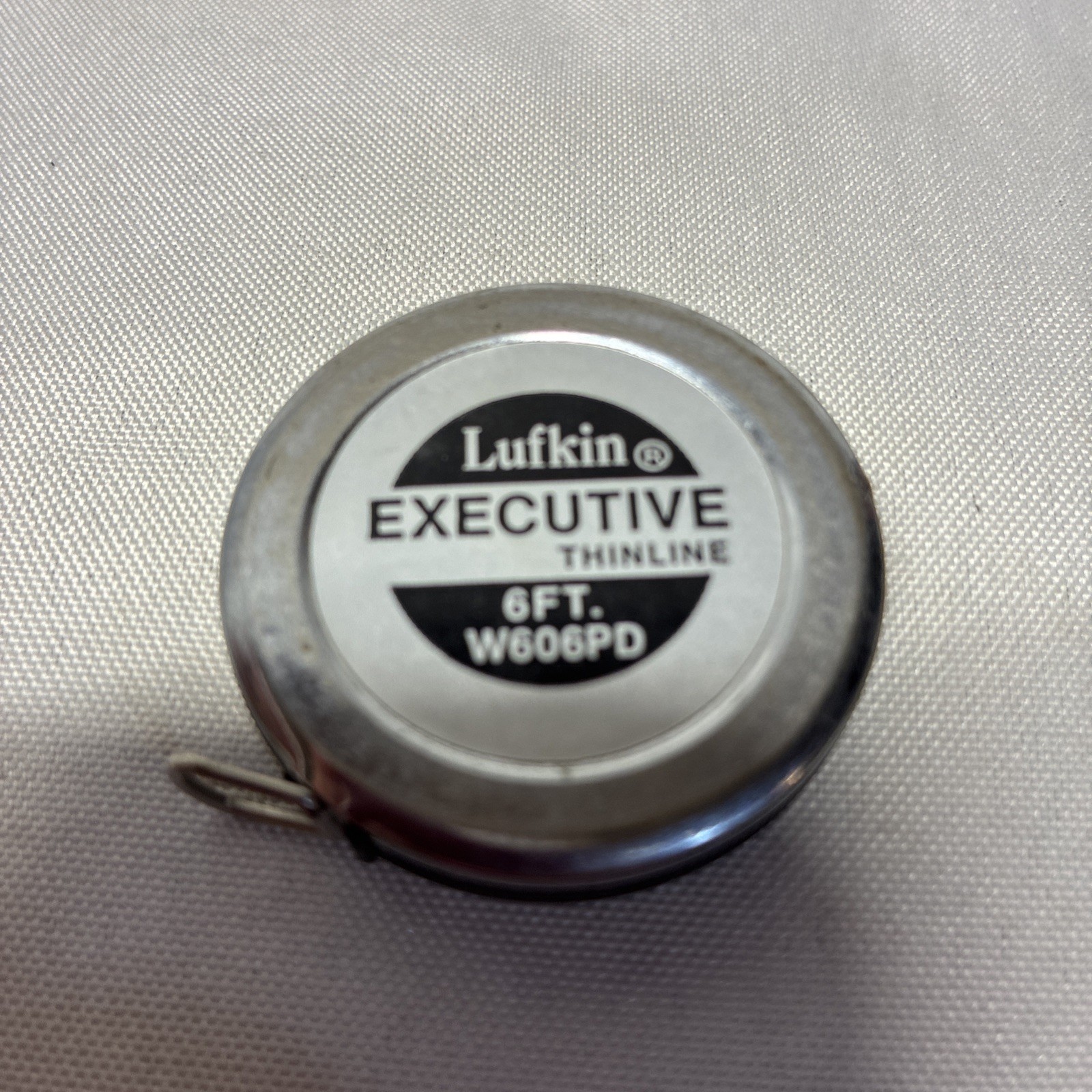 Vintage Lufkin Executive Thinline Tape Measure 6 Ft. W606PD