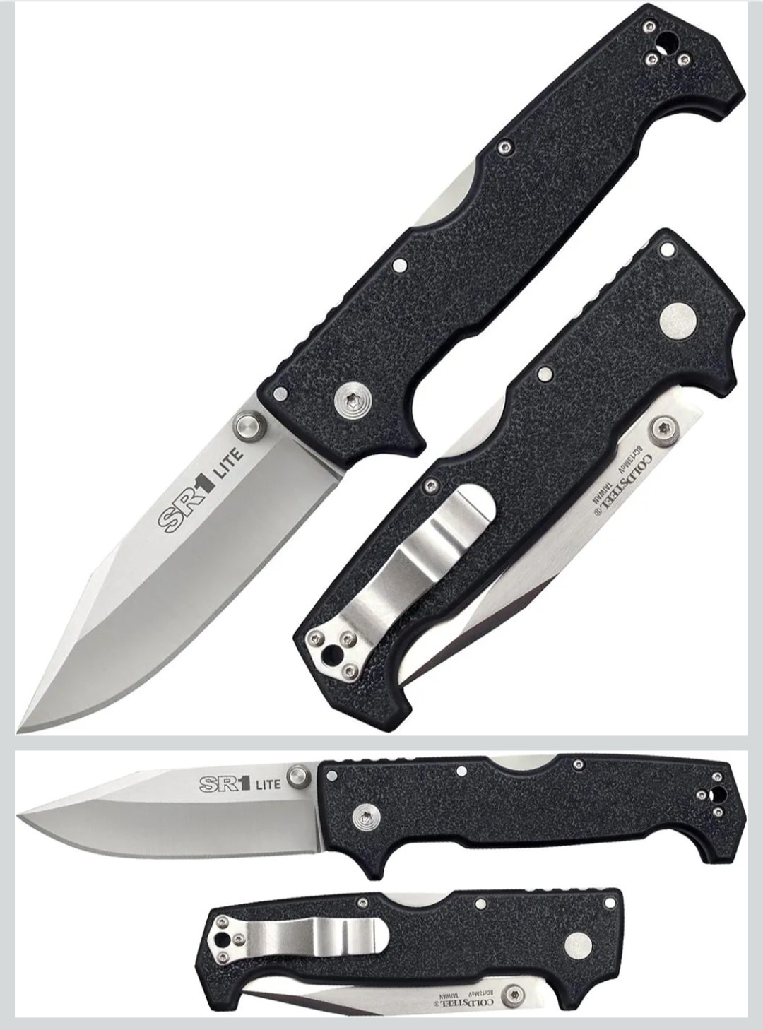 Cold Steel SR1 Lite Folding Knife 4\ Cold Steel SR1 Lite Folding Knife 4\