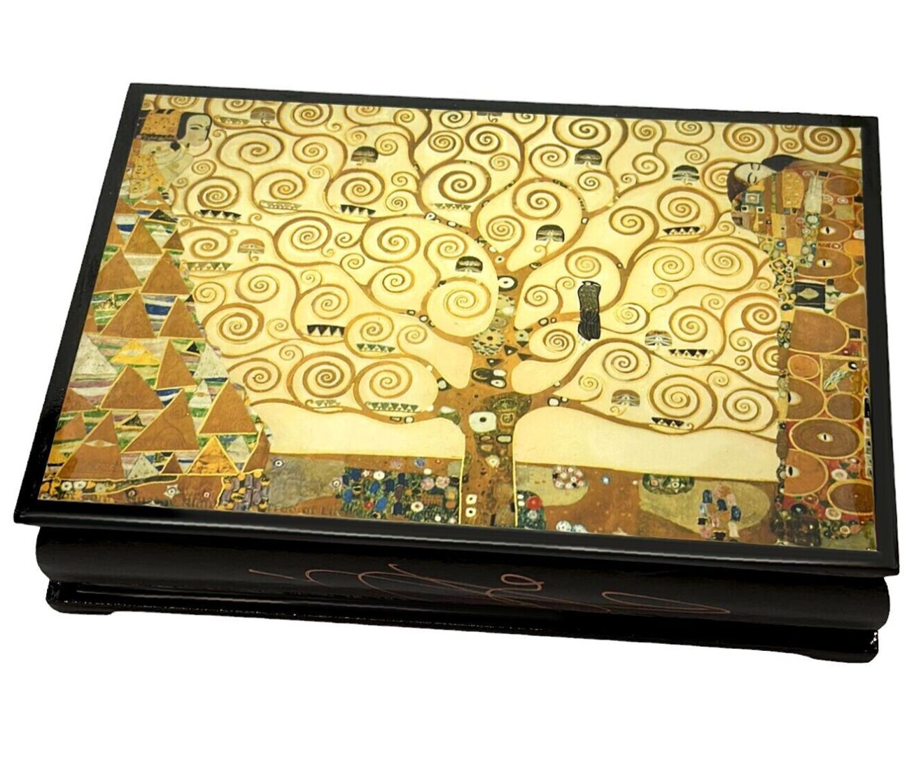 The Tree of Life Jewelry Box Gustav Klimt Trinket Box Keepsake 4x6\