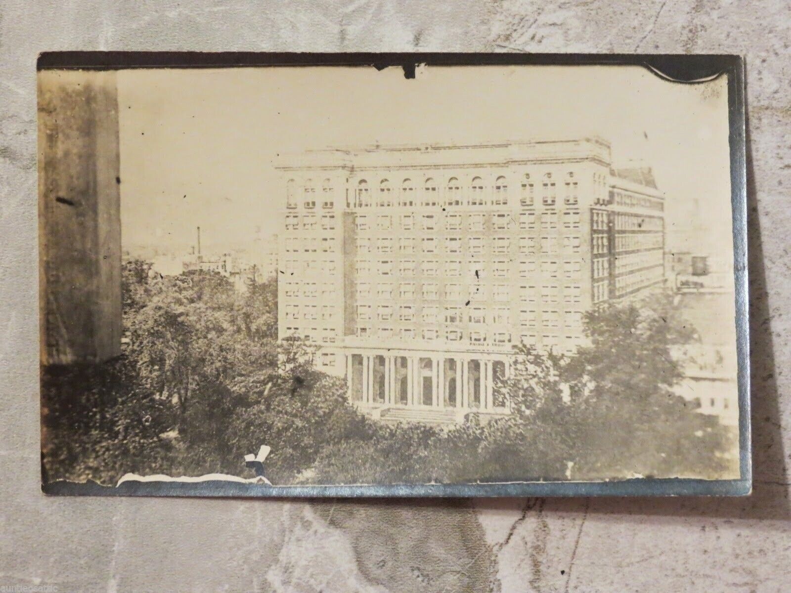 Vintage 1907-18 RPPC Postcard: Municipal Building, Possibly NYC