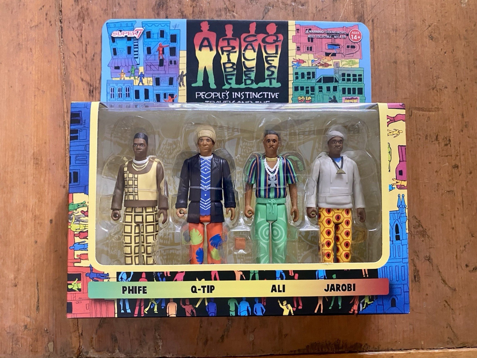 A Tribe Called Quest Super7 ReAction Figures Box Set