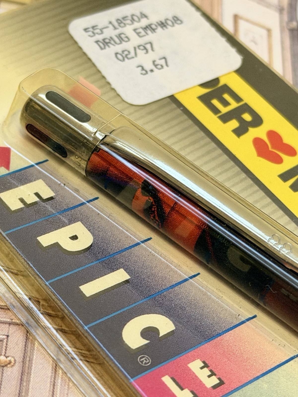 Vintage 1995 Paper Mate Epic LE Ballpoint PenNOS Sealed Marbled USA #55-18504