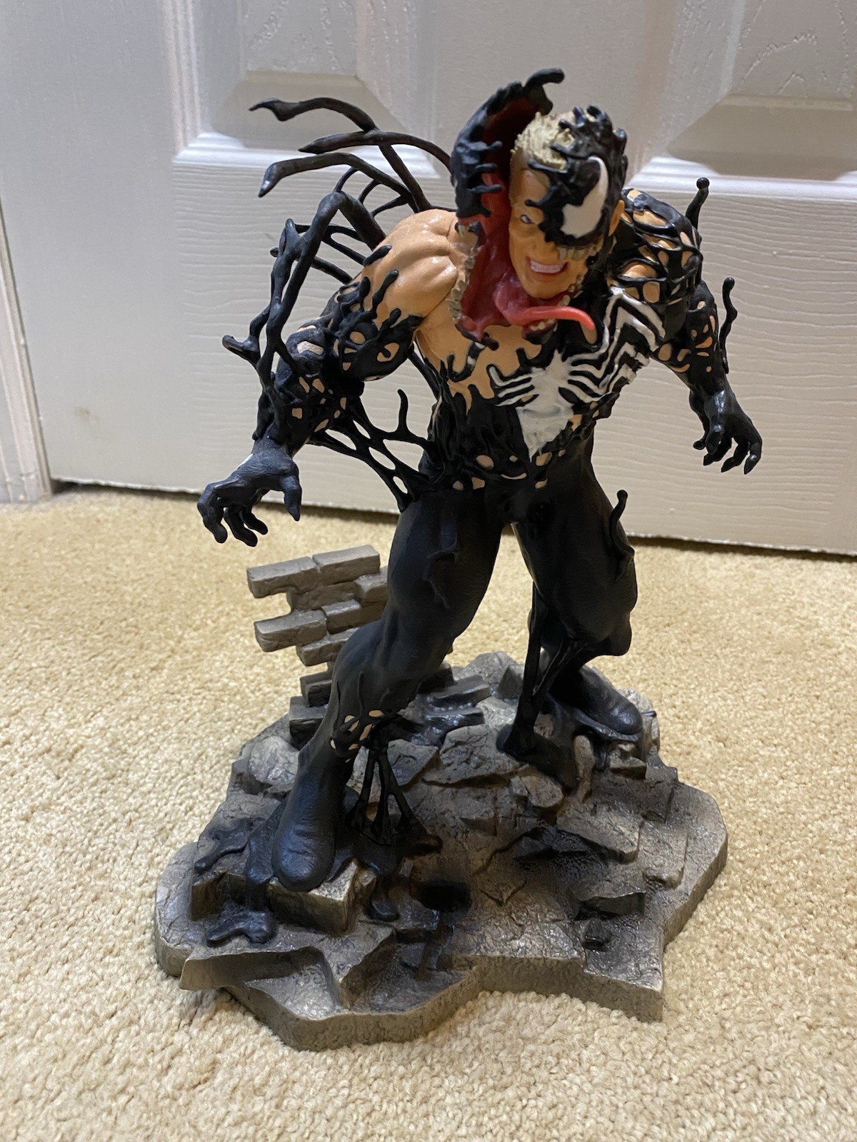 Venom Diamond Select Marvel Gallery Venom Statue Figure Rare 