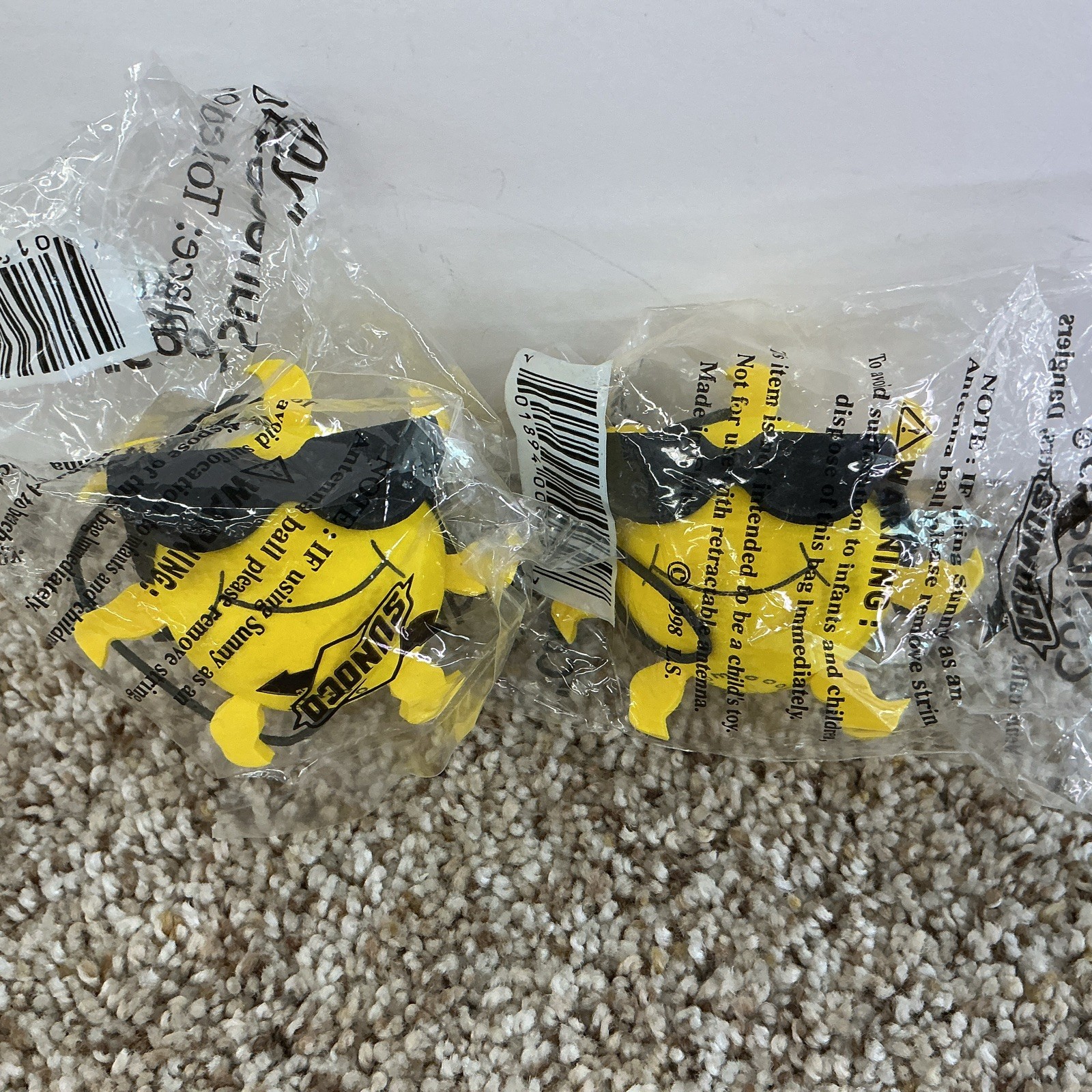 Coolballs Cool Sunoco Sunny Topper Dangler Set Of 2