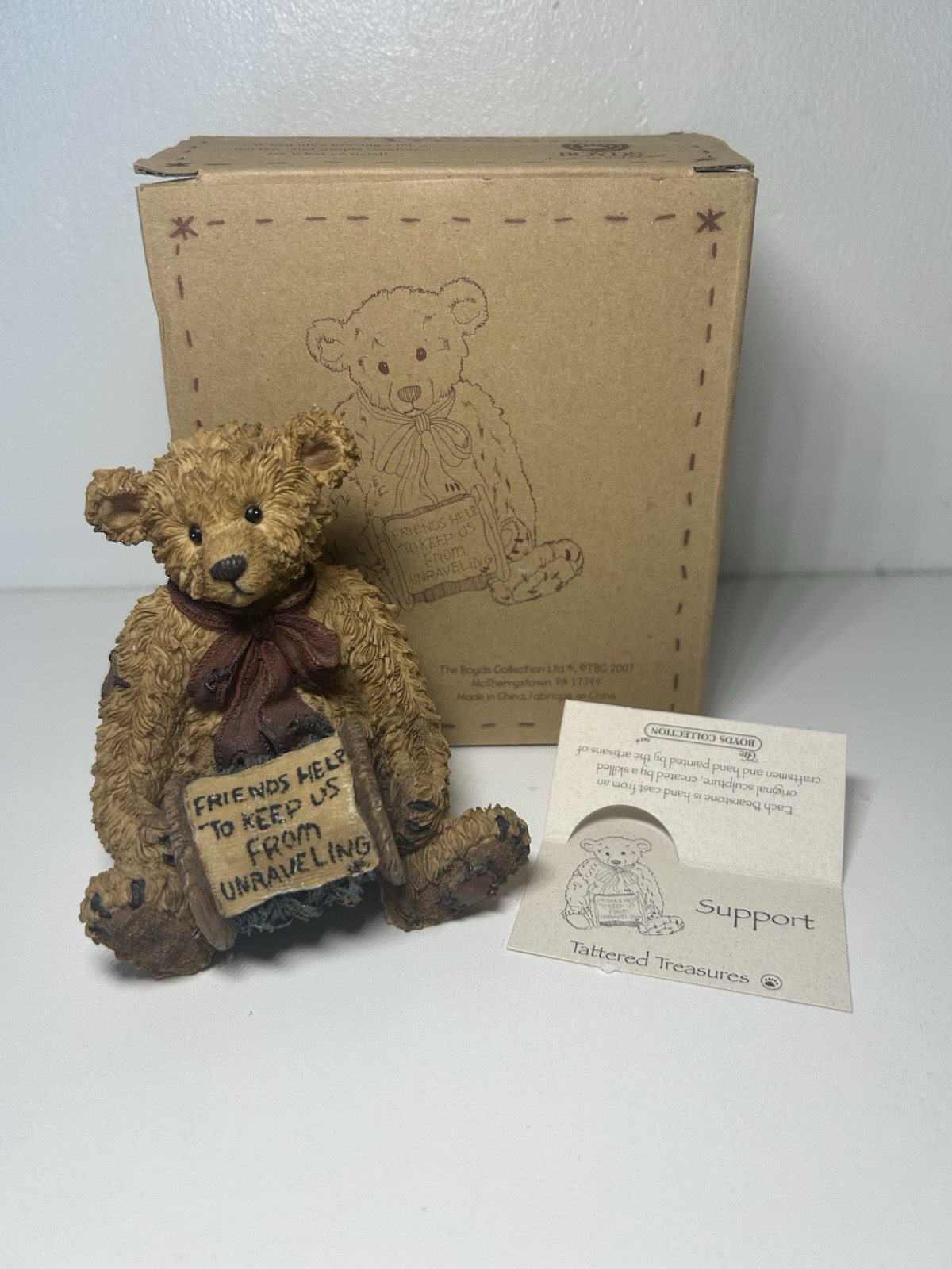 Boyds Bears Tattered Treasures \