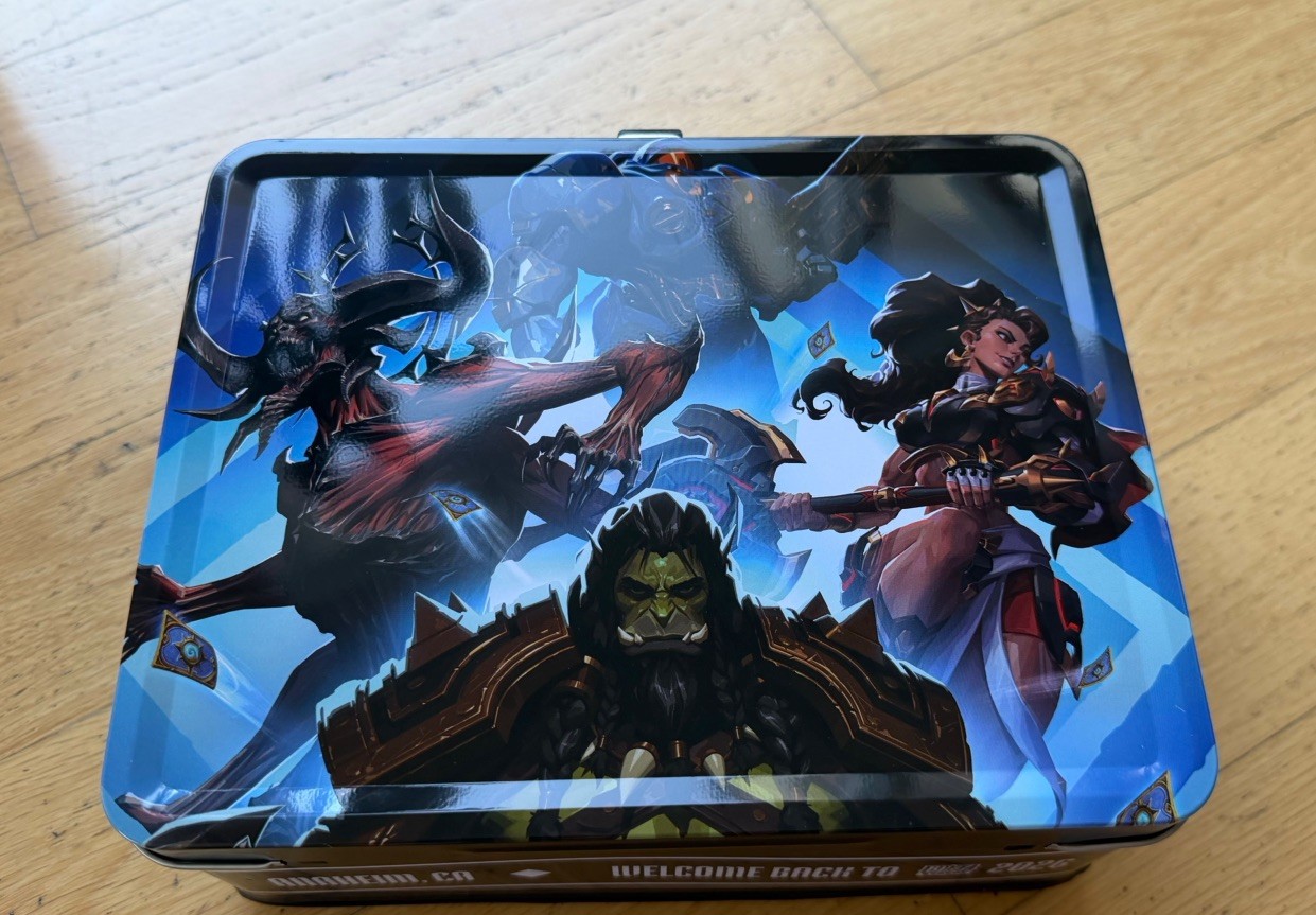 2026 BlizzCon Goodie Lunchbox Tin only