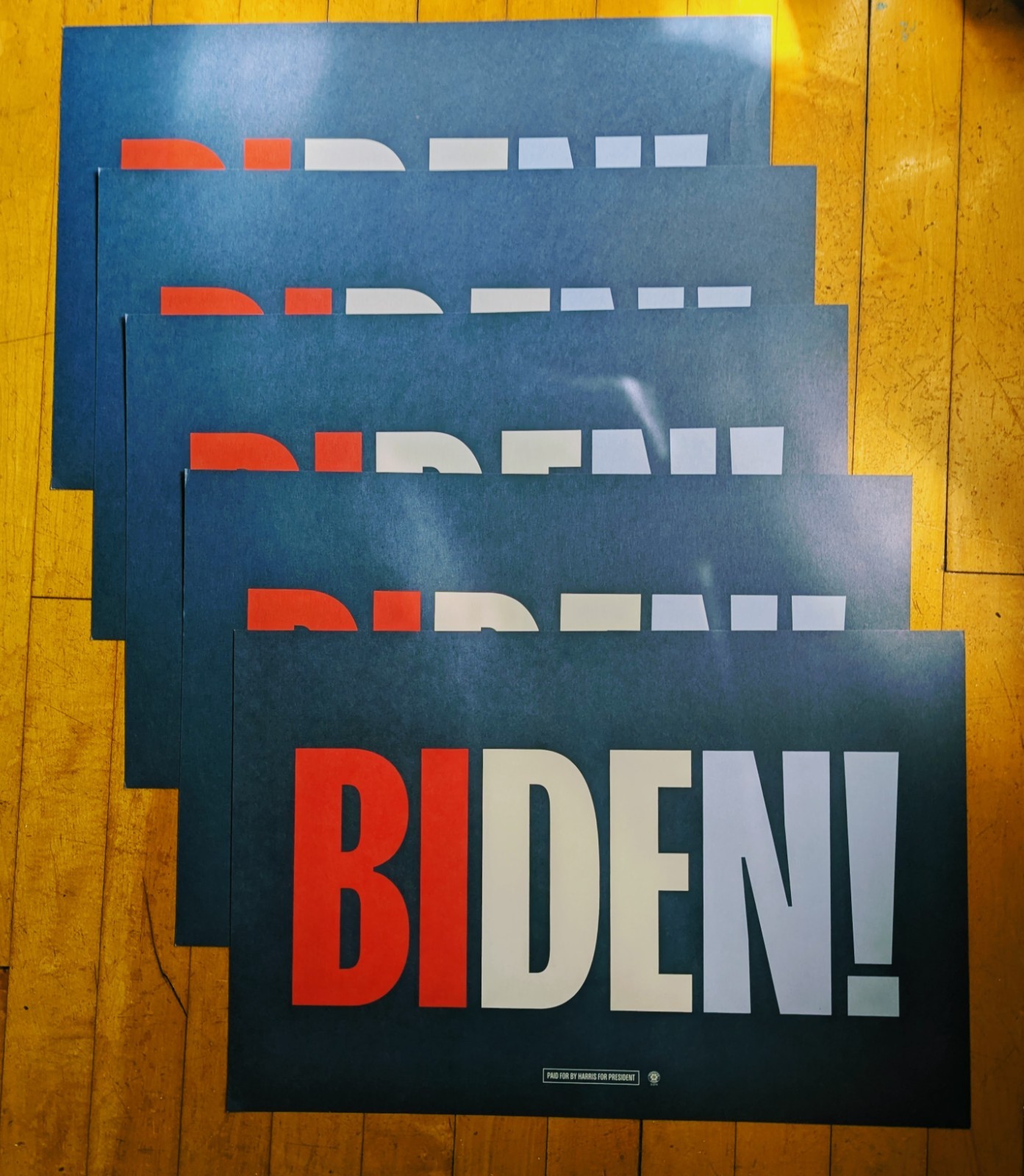 2024 Democratic National Convention, Biden + USA + Union Yes collectible posters
